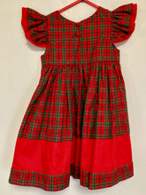 Load image into Gallery viewer, Tartan Smocked Dress (Size 2, long)
