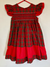 Load image into Gallery viewer, Tartan Smocked Dress (Size 2, long)
