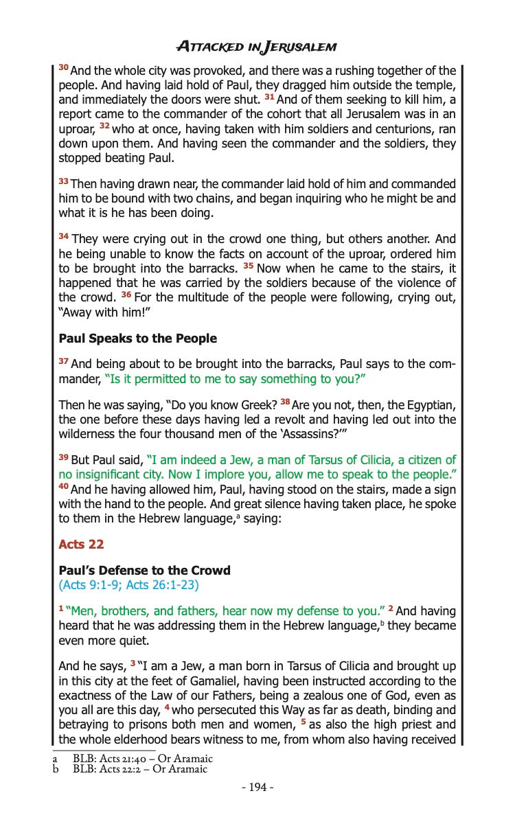 "Upside Down with Paul" by Mark Morgan