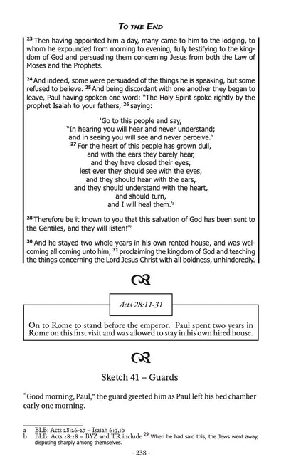 "Upside Down with Paul" by Mark Morgan