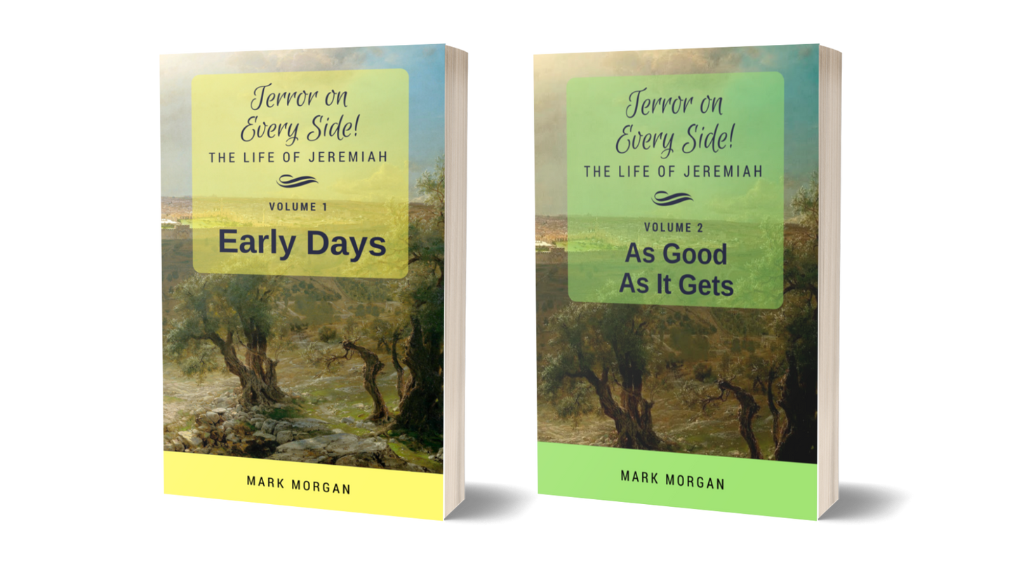 Paperbacks: "Terror on Every Side!  Vol 1 – Early Days & Vol 2 – As Good As It Gets" by Mark Morgan